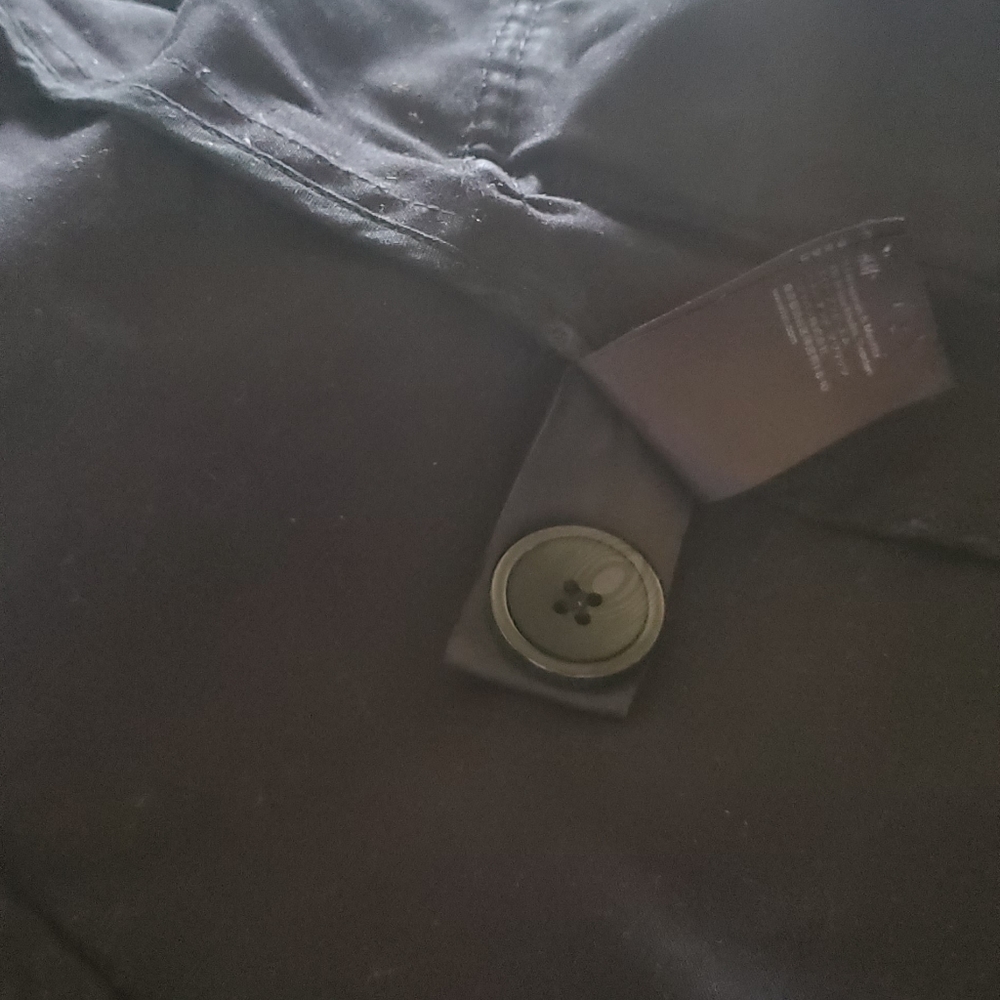 H&M Black Tie-Belt Utility Jacket - Picture 6 of 7
